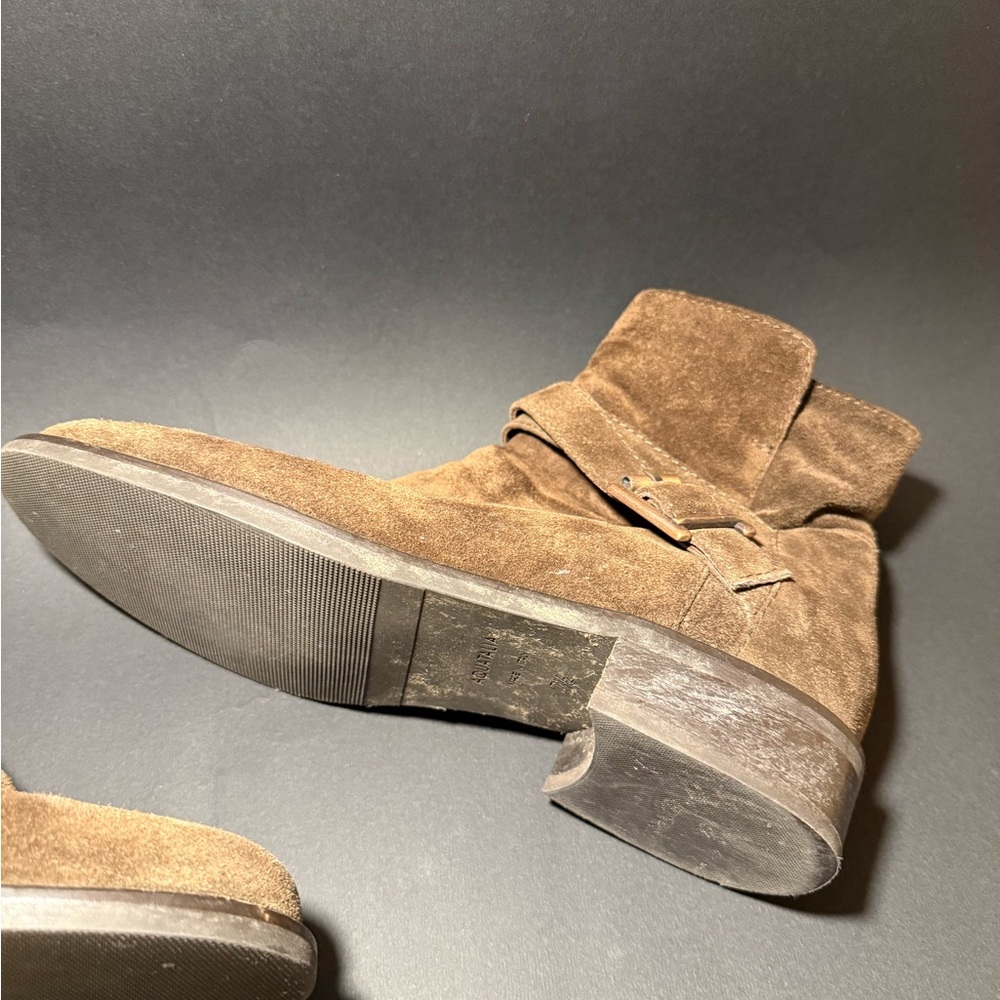 Aquaitalia Brown Suede Boots 7.5 - Picture 6 of 6